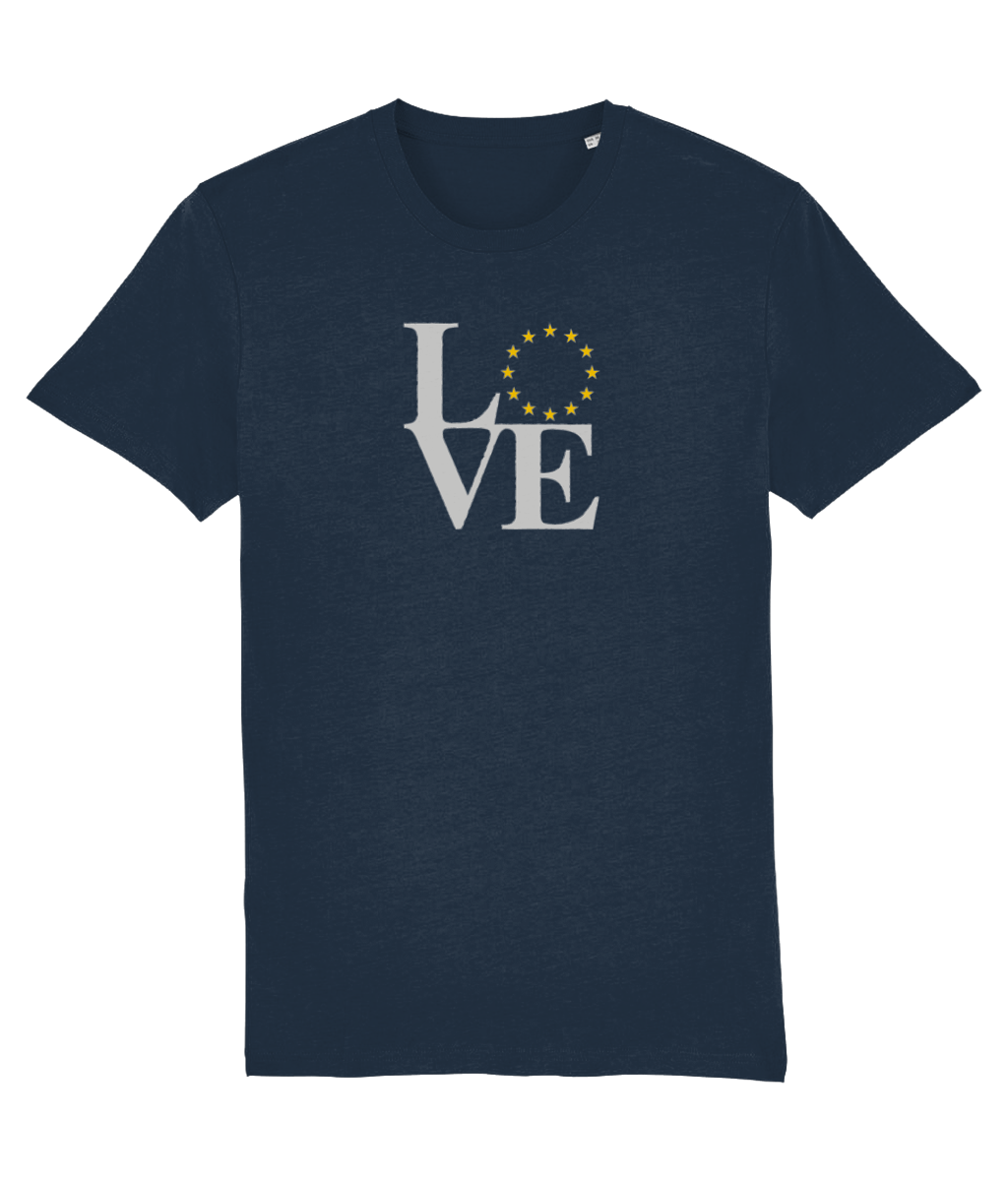 Love Europe t-shirt french navy