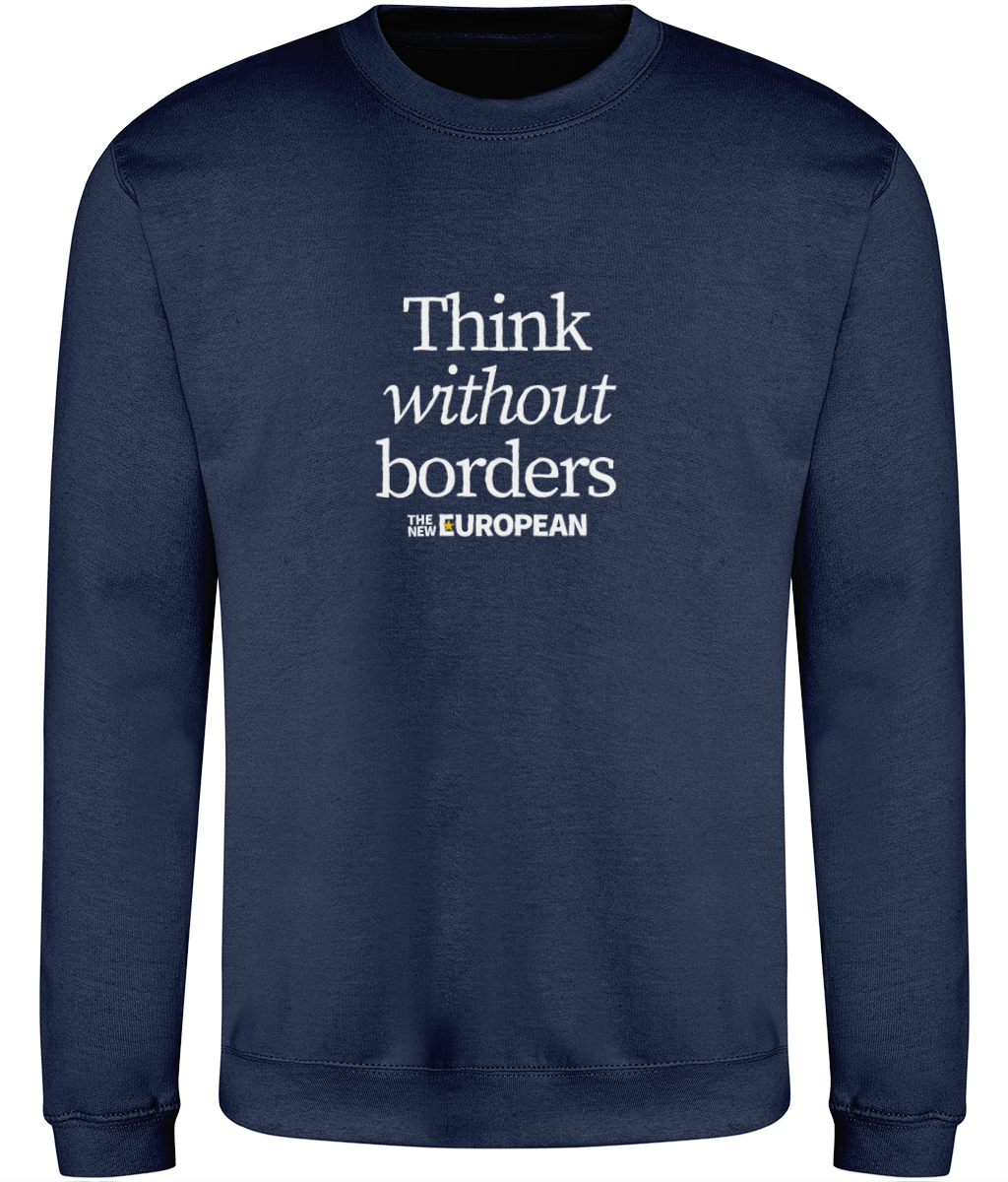 TNE Think Without Borders sweatshirt oxford navy