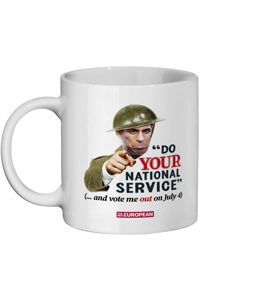 National service mug