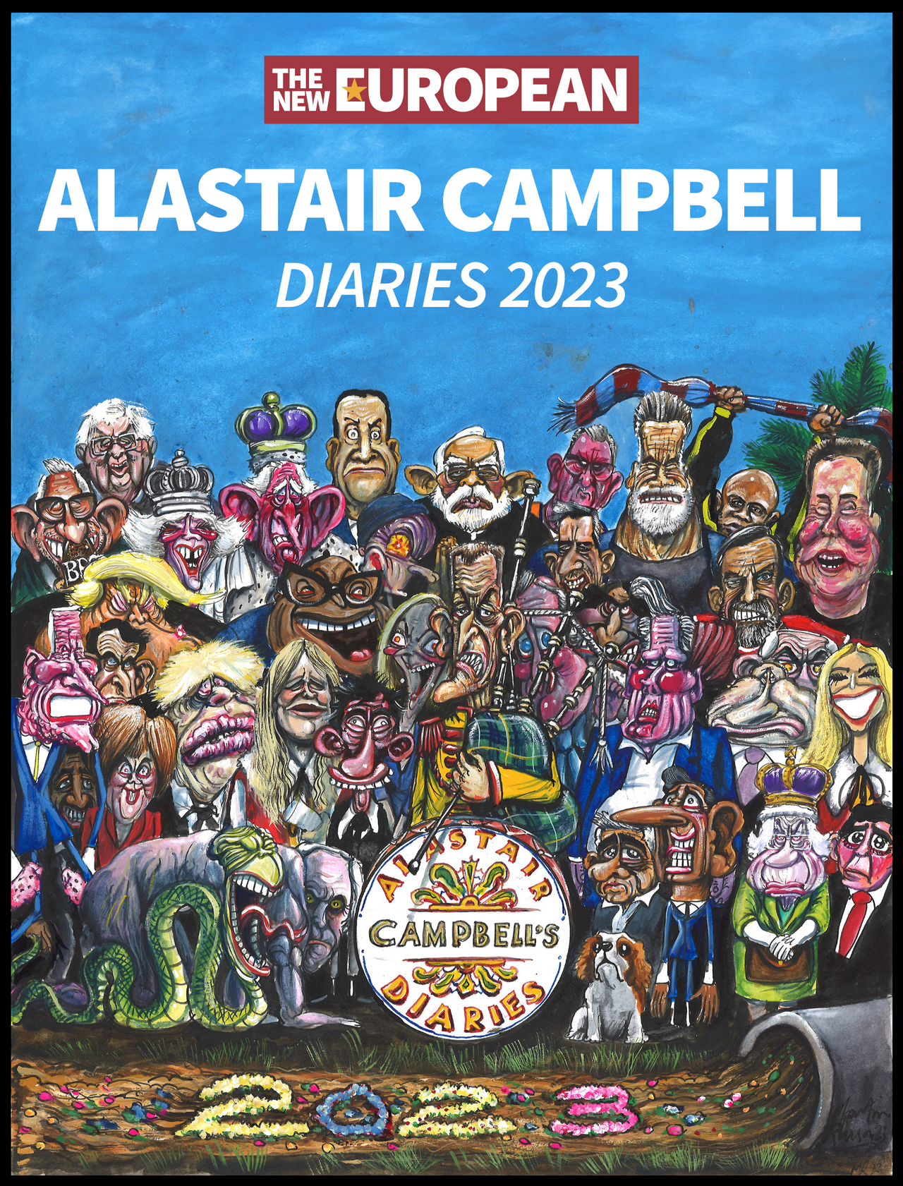 Alastair Campbell's diaries 2023 - FREE P&P