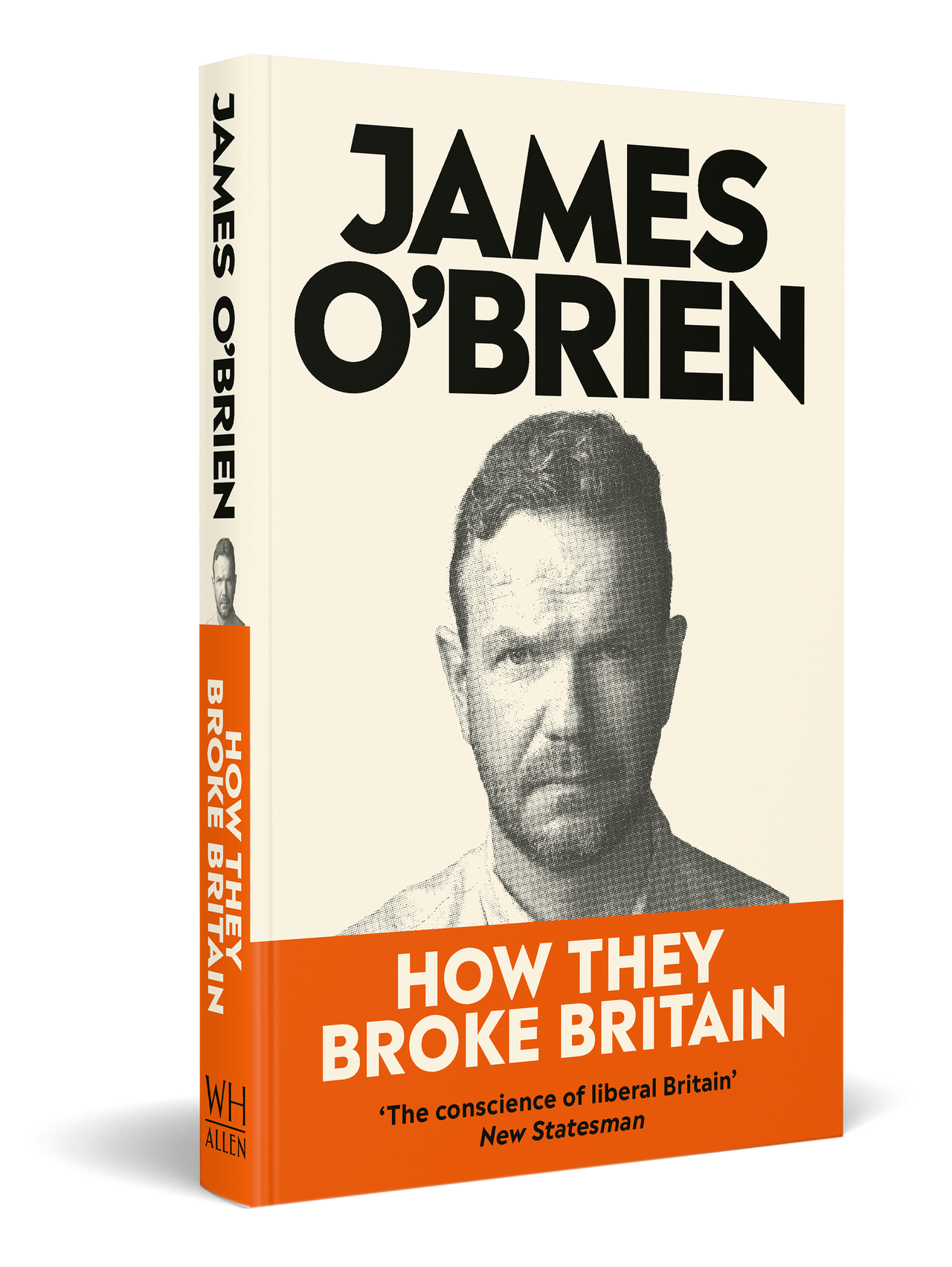 James O'brien signed book - How They Broke Britain - FREE P&P