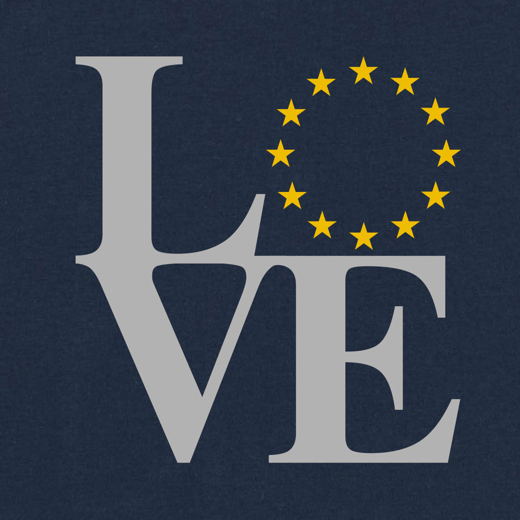 Love Europe sweatshirt oxford navy