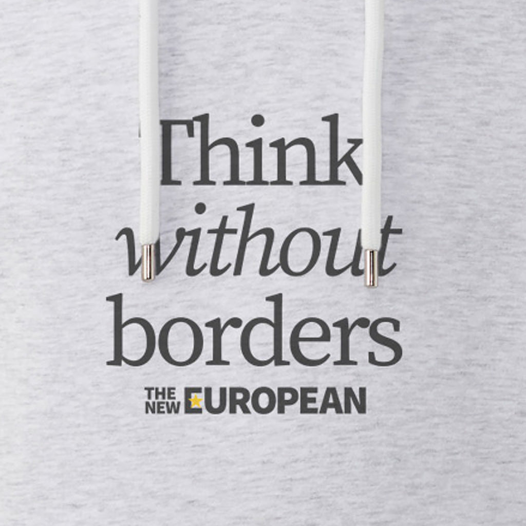 TNE Think Without Borders hoodie ash grey