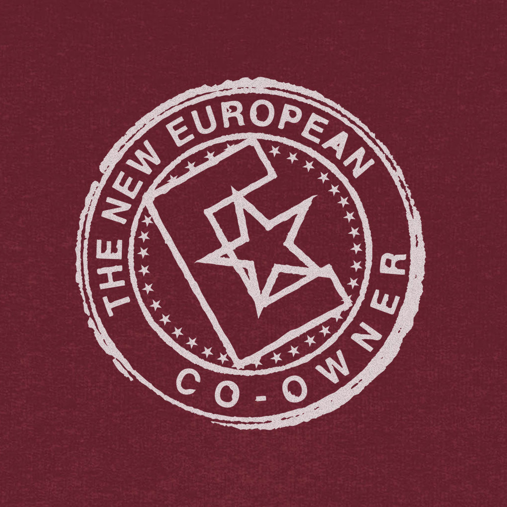 TNE Passport hoodie burgundy