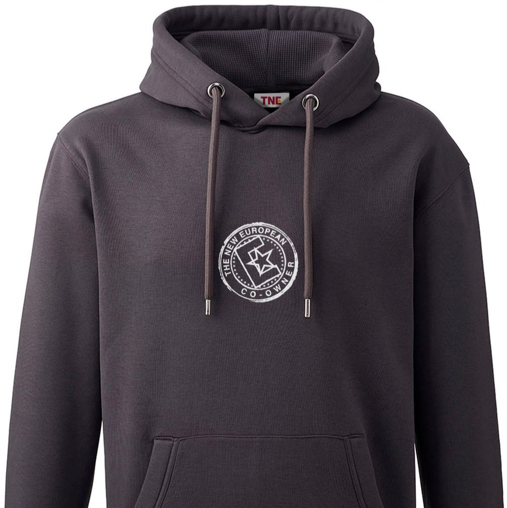 TNE Passport hoodie charcoal