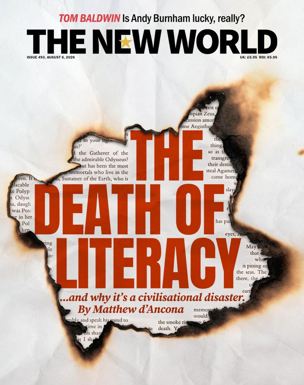 Print edition 493 - The death of literacy