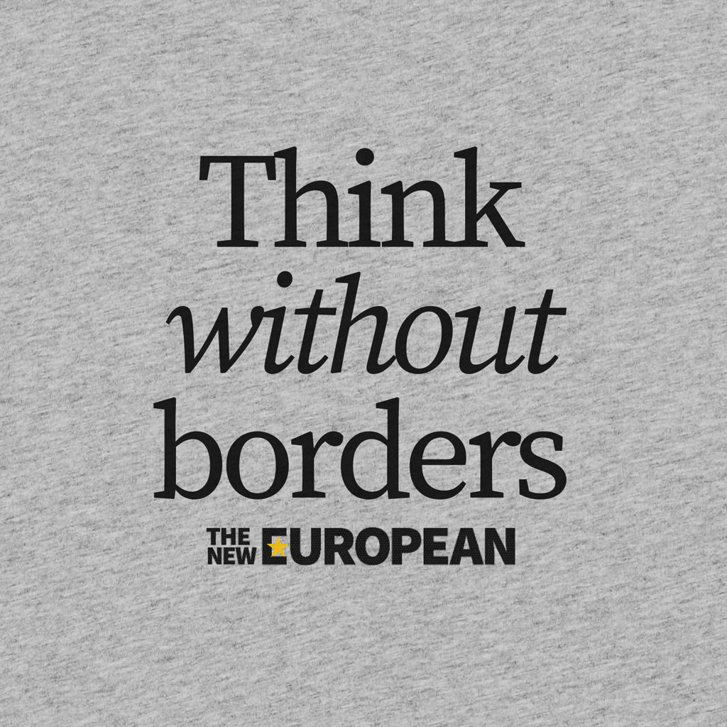 TNE Think Without Borders t-shirt heather grey