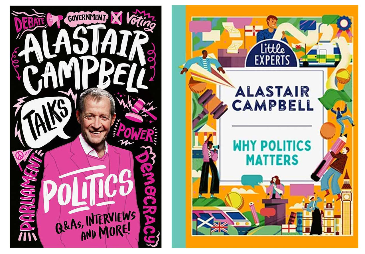 Alastair Campbell  signed Kids book bundle - Free P&P